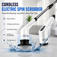 Professional Back-Saving Power Scrubbing System