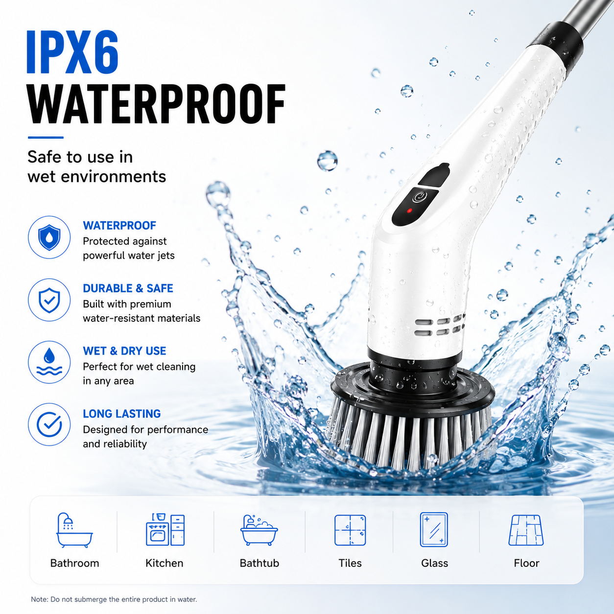 Multifunction Electric Scrubber